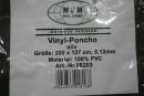 Дъждобран Пончо Vinyl-Poncho 200 x 127 cm, 0.12 mm - зелено от PVC