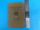 DEUTSHES REICH REISE-PASS N 2166  ausgegeben Bonn, 1925- August Kaaf