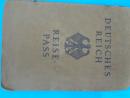 DEUTSHES REICH REISE-PASS N 2166  ausgegeben Bonn, 1925- August Kaaf