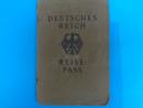 DEUTSHES REICH REISE-PASS N 1094  ausgegeben Bonn, Den 24 August 1933- August Kaaf